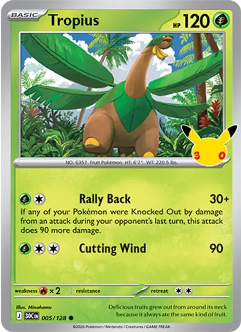 Tropius [Rally Back | Cutting Wind]