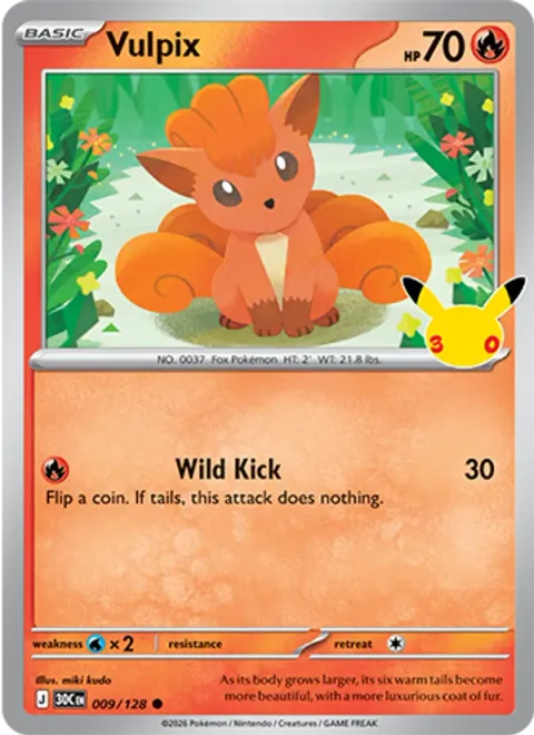 Vulpix [Wild Kick]