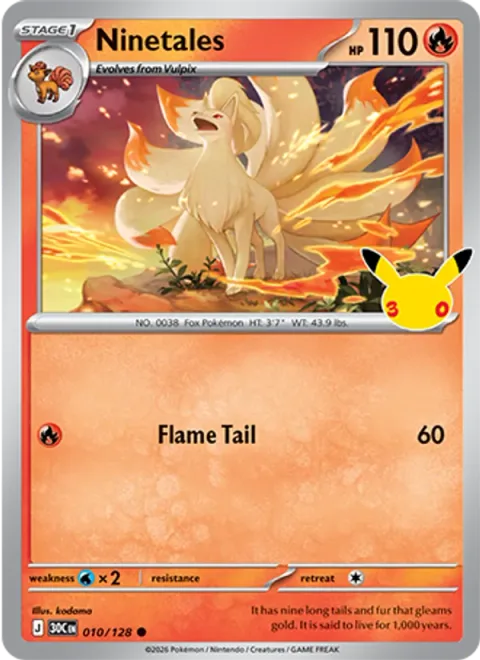 Ninetales [Flame Tail | 30]
