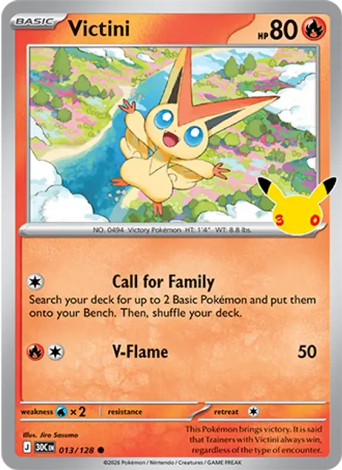 Victini [Call for Family | V-Flame]