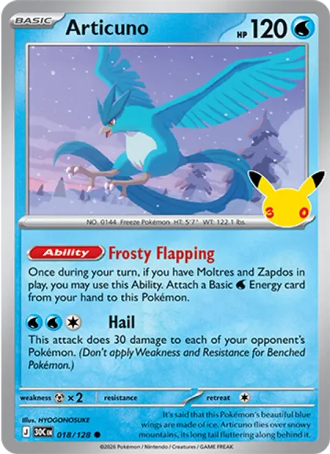 Articuno [Frosty Flapping | Hail]