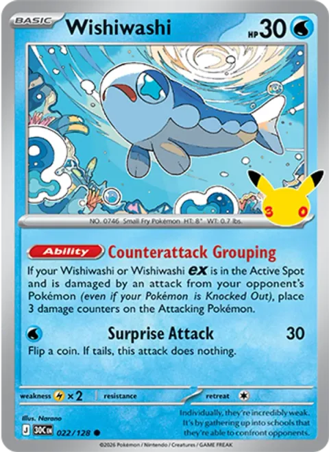 Wishiwashi [Counterattack Grouping | Surprise Attack]