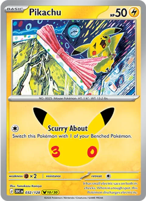 Pikachu [Scurry About]