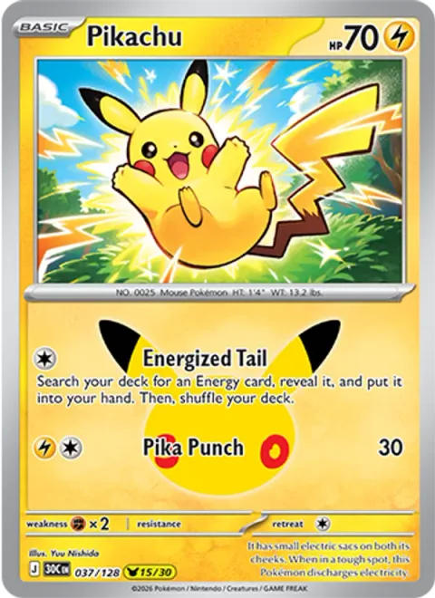 Pikachu [Energized Tail | Pika Punch]