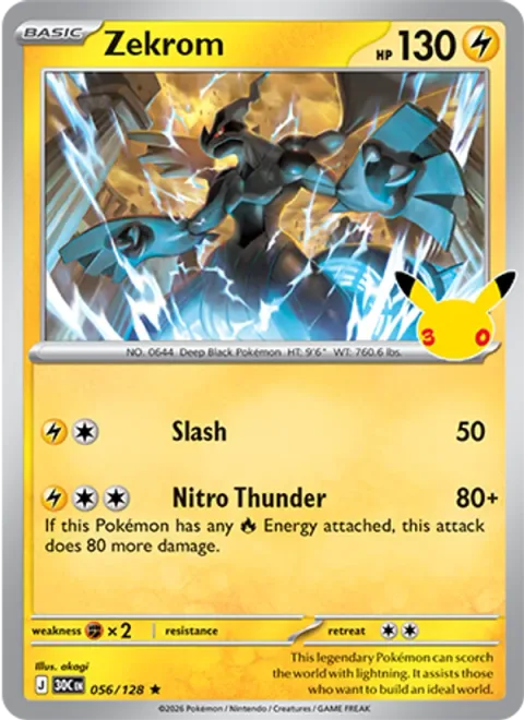 Zekrom [Slash | Nitro Thunder]