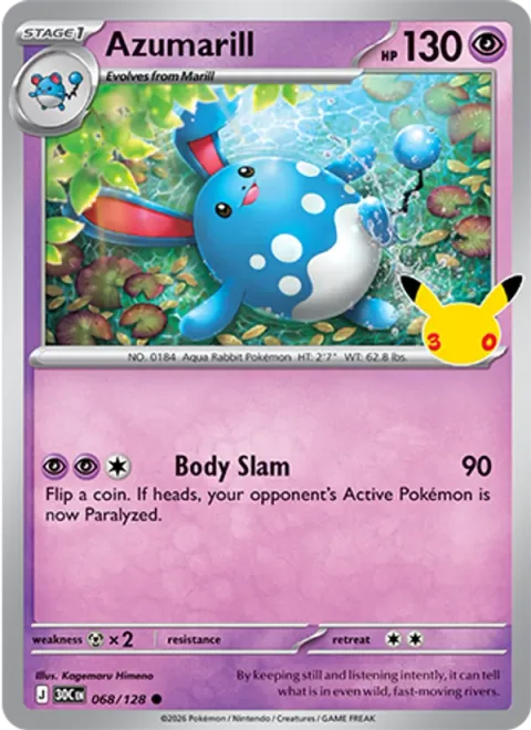 Azumarill [Body Slam]