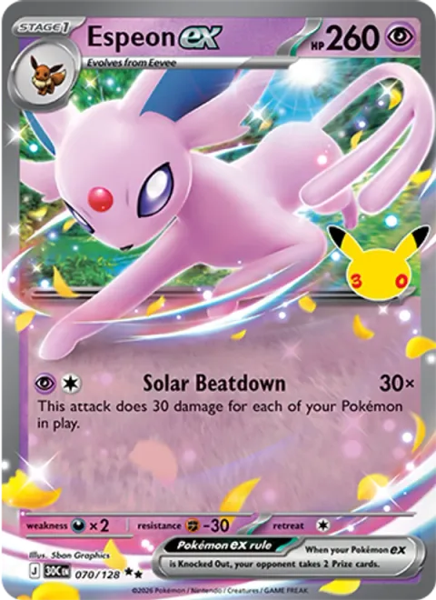 Espeon ex [Solar Beatdown]