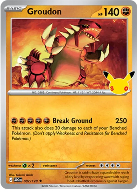 Groudon [Break Ground]