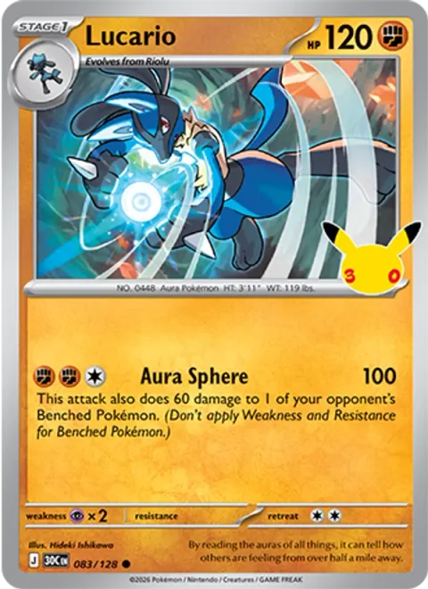 Lucario [Aura Sphere]