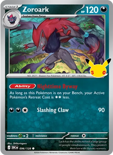 Zoroark [Nighttime Byway | Slashing Claw]