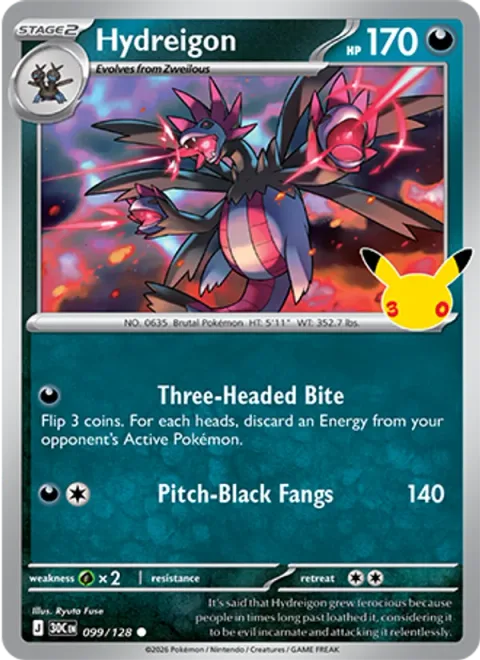 Hydreigon [Three-Headed Bite | Pitch-Black Fangs]