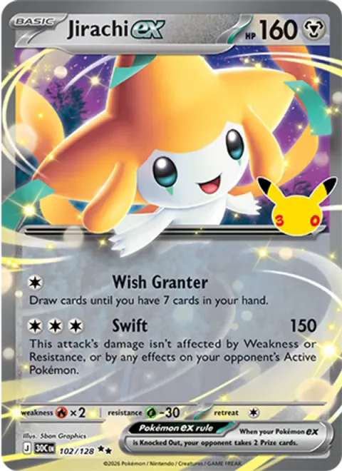 Jirachi ex [Wish Granter | Swift]