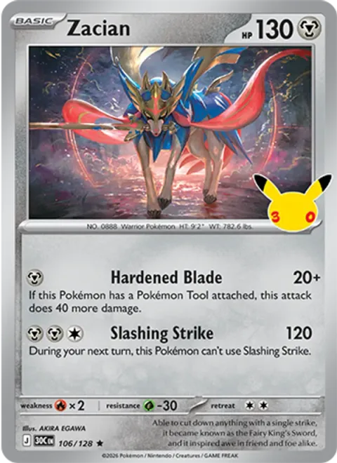 Zacian [Hardened Blade | Slashing Strike]