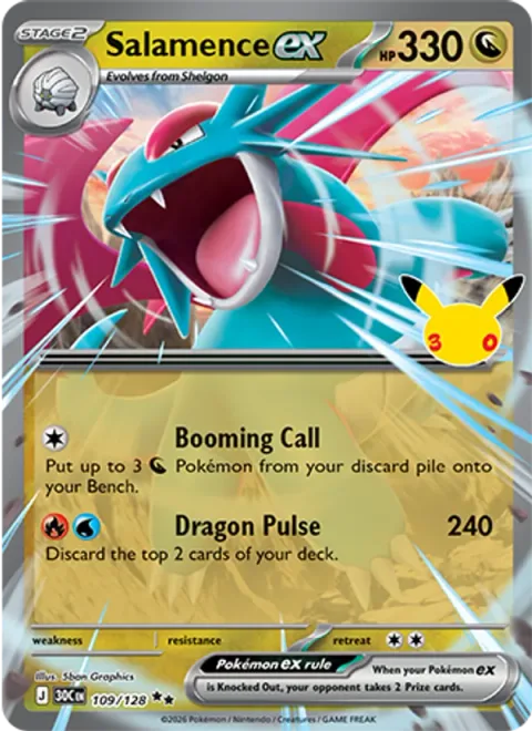 Salamence ex [Booming Call | Dragon Pulse]
