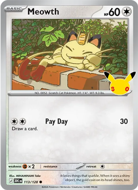 Meowth [Pay Day | 30]