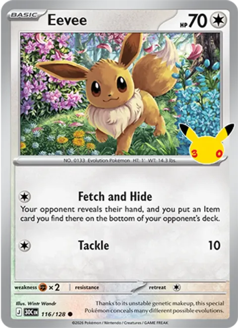 Eevee [Fetch and Hide | Tackle]