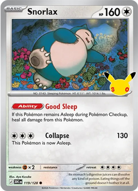 Snorlax [Good Sleep | Collapse]
