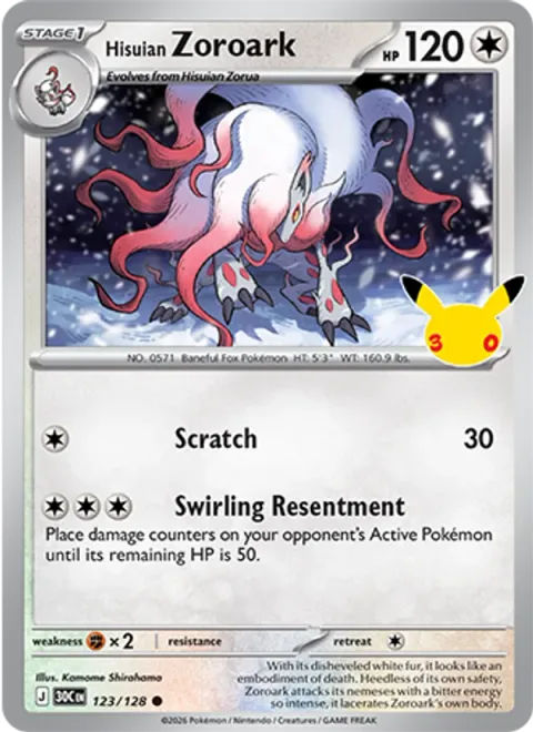 Hisuian Zoroark [Scratch | Swirling Resentment]