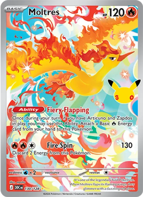 Moltres [Fiery Flapping | Fire Spin]