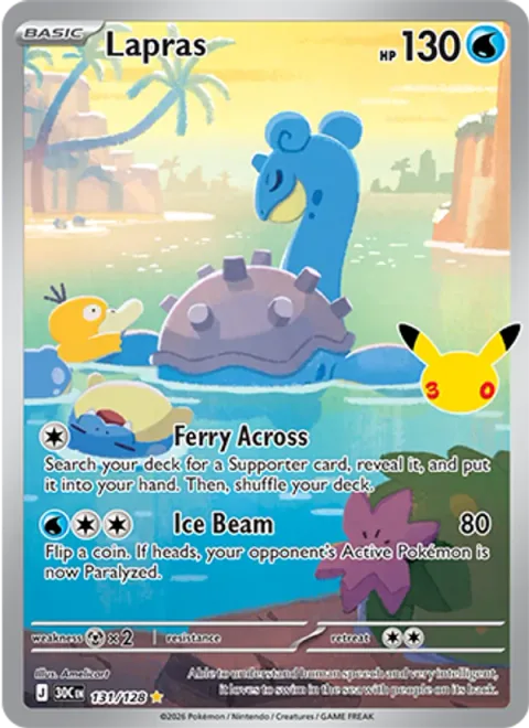 Lapras [Ferry Across | Ice Beam]
