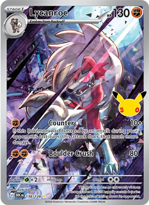 Lycanroc [Counter | Boulder Crush]