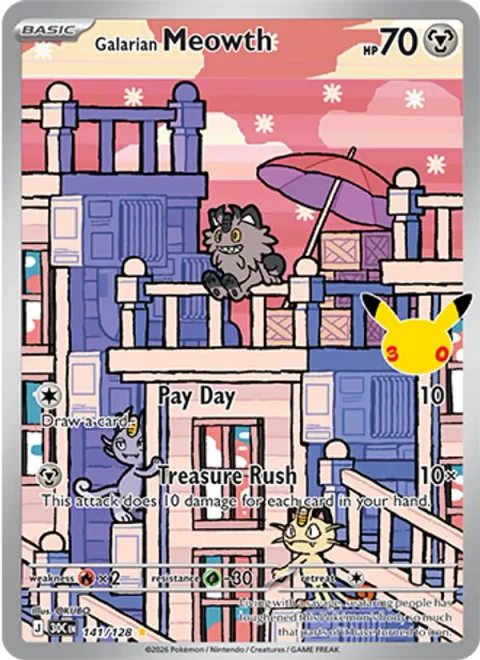 Galarian Meowth [Pay Day | Treasure Rush]
