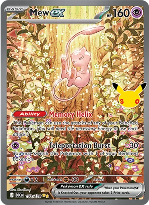 Mew ex [Memory Helix | Teleportation Burst]