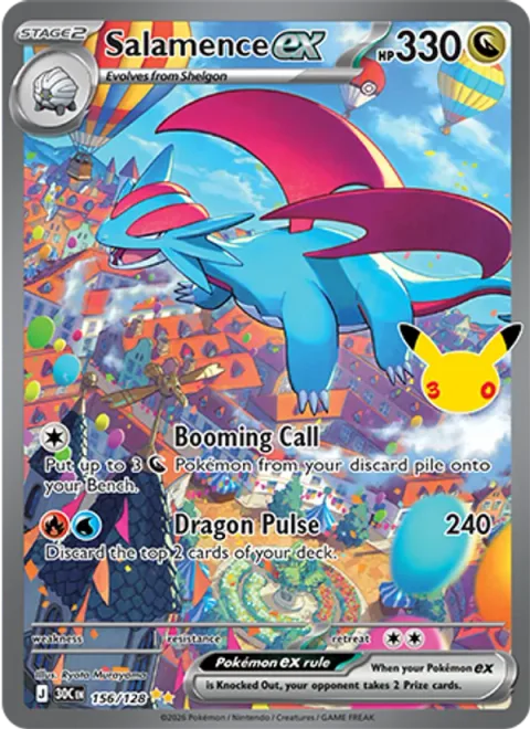 Salamence ex [Booming Call | Dragon Pulse]