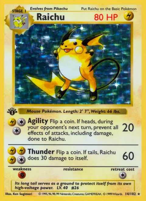 Raichu [Agility | Thunder]