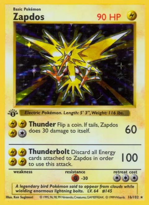 Zapdos [Thunder | Thunderbolt]