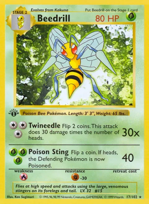 Beedrill [Twineedle | Poison Sting]