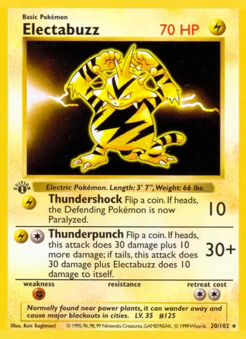 Electabuzz [Thundershock | Thunderpunch]