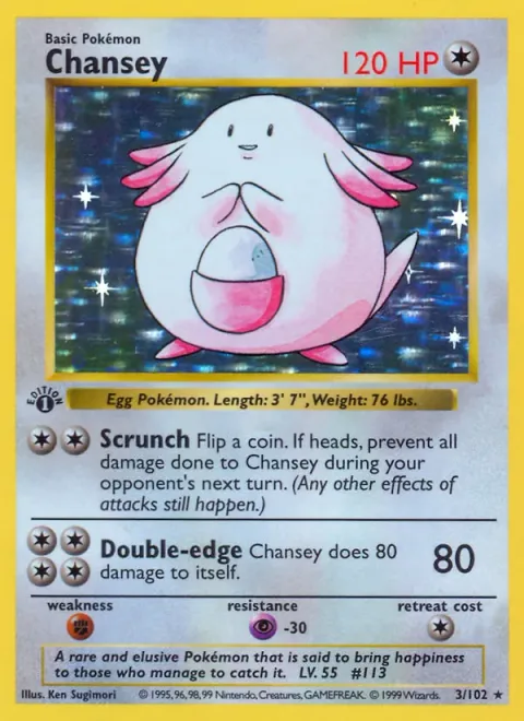 Chansey [Scrunch | Double-edge]