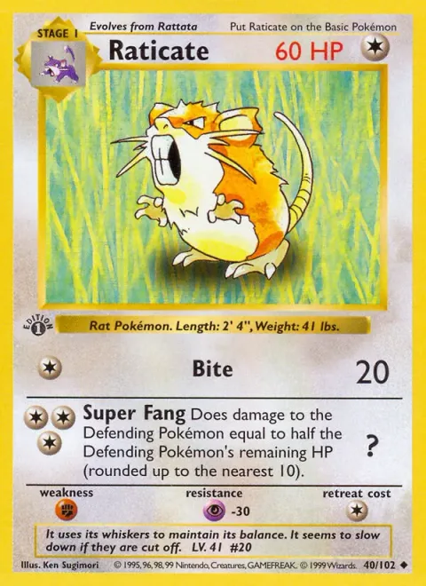 Raticate [Bite | Super Fang]