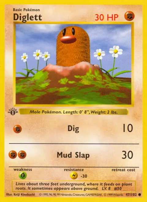 Diglett [Dig | Mud Slap]