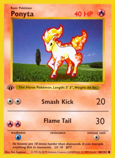Ponyta [Smash Kick | Flame Tail]