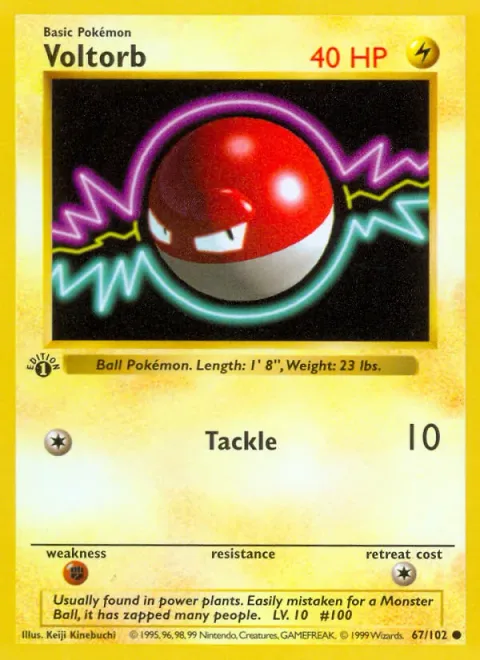 Voltorb [Tackle | Base Set]