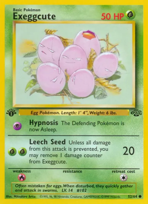 Exeggcute [Hypnosis | Leech Seed]
