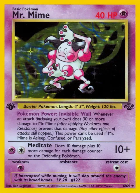Mr. Mime [Invisible Wall | Meditate]