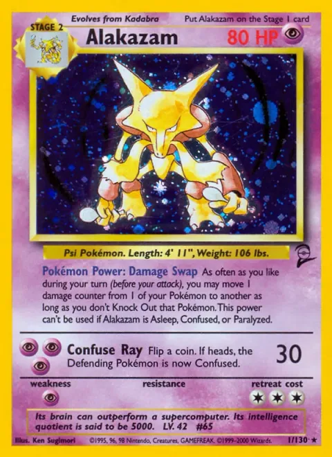 Alakazam [Damage Swap | Confuse Ray]