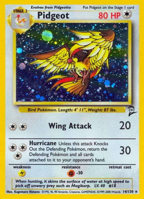 Pidgeot [Wing Attack | Hurricane]