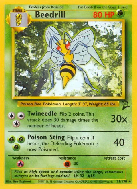 Beedrill [Twineedle | Poison Sting]