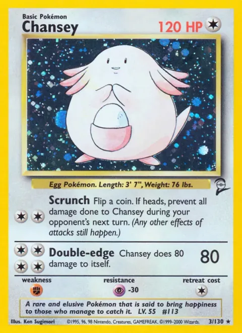 Chansey [Scrunch | Double-edge]