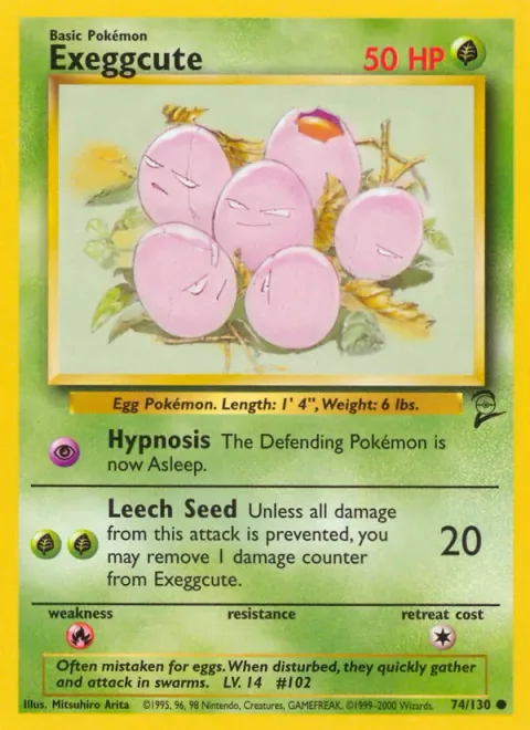 Exeggcute [Hypnosis | Leech Seed]