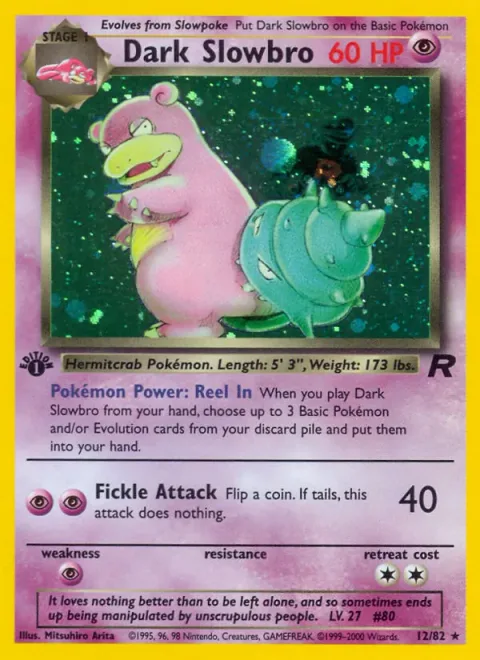 Dark Slowbro [Reel In | Fickle Attack]