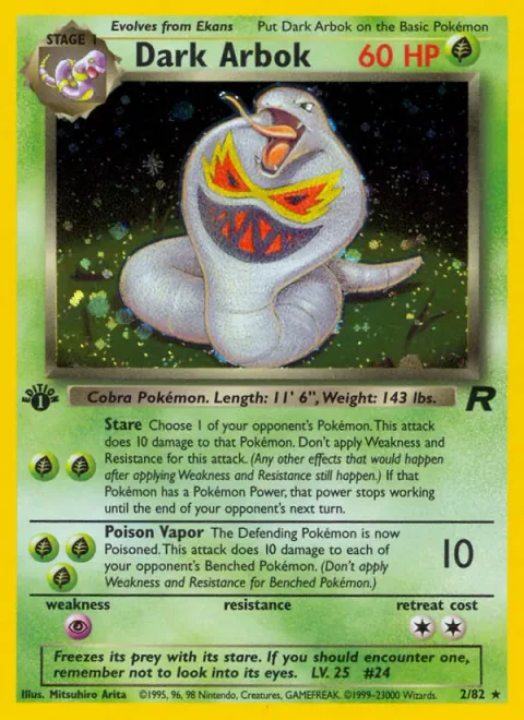 Dark Arbok [Stare | Poison Vapor]