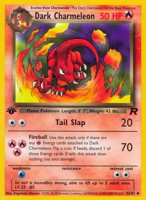 Dark Charmeleon [Tail Slap | Fireball]