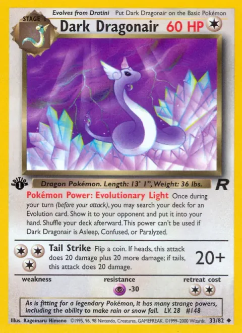 Dark Dragonair [Evolutionary Light | Tail Strike]