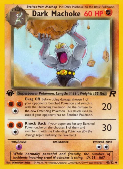 Dark Machoke [Drag Off | Knock Back]
