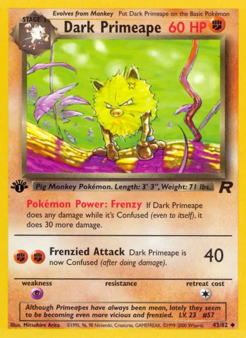 Dark Primeape [Frenzy | Frenzied Attack]